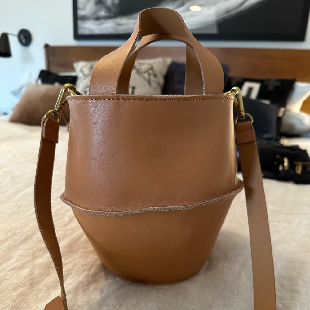 Madewell Leather Bucket Bag